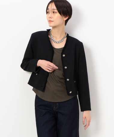 【前後2WAY】シルキーリブ タンクトップ