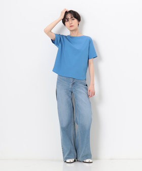 前後2WAY】コットンプレミアムスムース ベーシックTシャツ