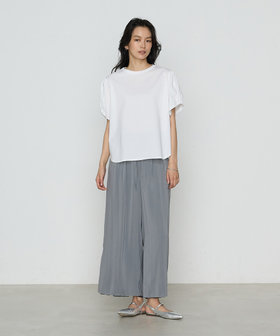 tシャツ アルビ二天竺パフスリーブ Tシャツ レディース アルビ二天竺パフスリーブ Tシャツ（01-01EK02-205）｜K.T
