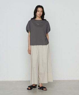 tシャツ アルビ二天竺パフスリーブ Tシャツ レディース アルビ二天竺パフスリーブ Tシャツ（01-01EK02-205）｜K.T