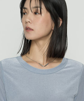 シアーベロア ラウンドネックプルオーバー（01-01EM02-205）｜K.T