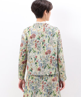 ゴブラン織り ショートブルゾン（01-02VF01-203）｜K.T キヨコ タカセ