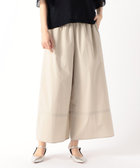 K．T キヨコ タカセ（K．T KIYOKO TAKASE）/コットンタイプライター ギャザーワイドパンツ コットンタイプライター ギャザーワイドパンツ（01-05PG07-204）｜K.T