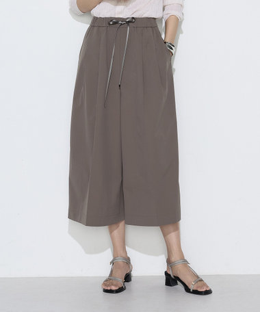 ソフトタイプライター ワイドパンツ