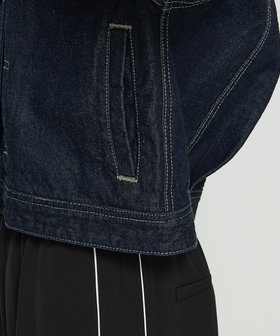 franche lippee ねこポケット 丸襟 デニムジャケット FL5 franche lippee ねこポケット デニムジャケット 丸襟 FL5