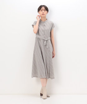 美品 K.T キヨコタカセ カットジャカードドットプリント シャツ