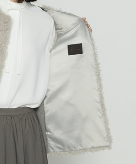 シープボア調 フェイクファージレ（01-09VM04-205）｜K.T キヨコ