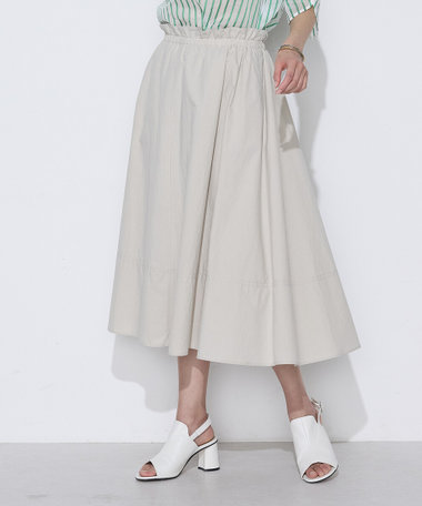 タイプライター フレアースカート