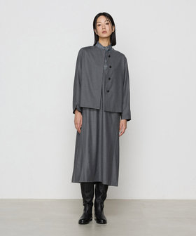 LE PHIL 2WAYレーヨンストレッチコンビネゾン　24FW ブラック　1 2WAYツイルコンビネゾン | LE PHIL（ル フィル） ｜【公式】通販