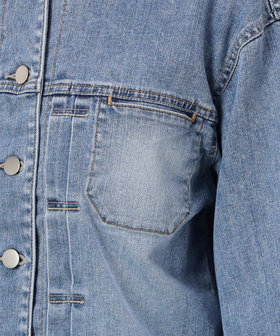 中空ストレッチデニム デニムジャケット（01-11VC03-203）｜K.T キヨコ