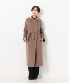 SOIR アンゴラ混ロングコート SOIR アンゴラ混ロングコート ロングコート アンゴラのおすすめ