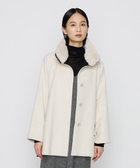 アンゴラウール Aラインショートコート（01-15WI03-204）｜K.T キヨコ