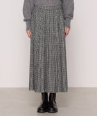 No.248 FILA パイル千鳥柄フェミニンキュロット☆green☆ 千鳥バランサー プリーツスカート（01-16FI09-204）｜K.T キヨコ