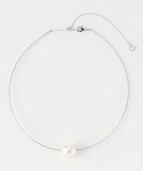 一粒パールネックレス