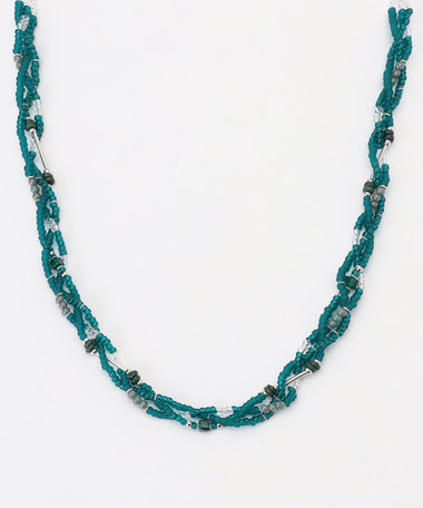 ビーズ編み ネックレス