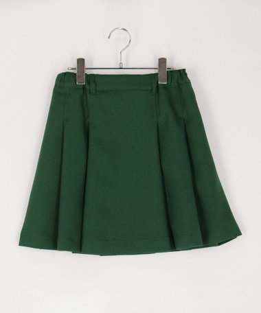 〔140cm～〕ウーリーカルゼ プリーツスカート