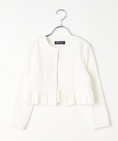 〔110cm~〕サーフニット ペプラムジャケット