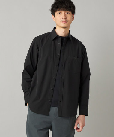 【COMME CA MEN BLACK】〔TEXBRID〕レギュラーシャツ