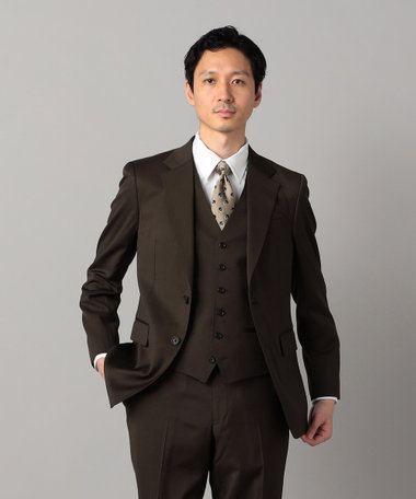 新品未使用　コムサメン　セットアップ上下スーツM 茶系ゴールド コムサメン（COMME CA MEN）｜スーツ一覧1ページ目｜公式通販