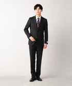 コムサメン　レダ社コラボシャドーチェックスーツセットアップスリーピース コムサメン レダ社コラボシャドーチェックスーツセットアップ