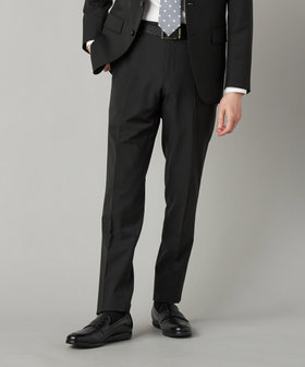 【セットアップ対応】尾州産 ポリエステルストレッチ ドビー スラックス