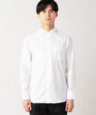 形態安定】NEW 市松柄ドレスシャツ（07-08HE01-203）｜コムサメン