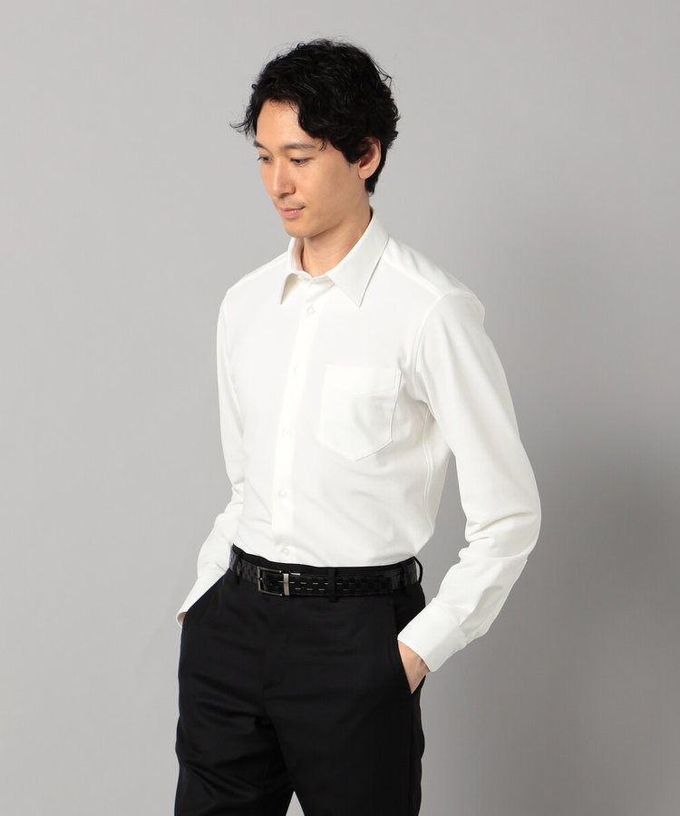 ソロテックス2WAYオックスフォード レギュラーカラーシャツ