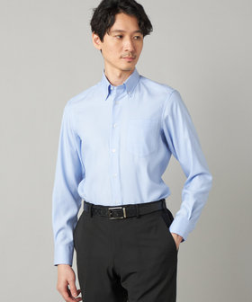 トリコットストライプSLIMMODEL レギュラーカラーシャツ（07-08HI05