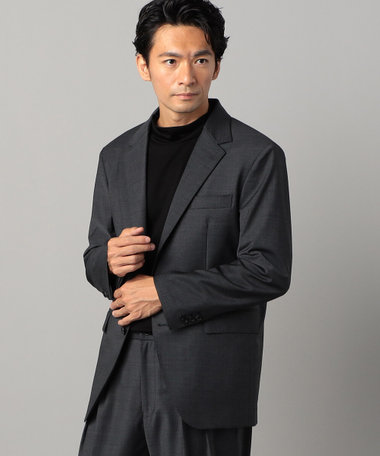 新品 定価9.3万円 コムサメン 日本製 ブラック 2B セットアップ スーツ コムサメン（COMME CA MEN）｜スーツ｜セットアップジャケット