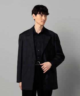 尾州織りイル・プリンチペ タータンチェック ジャッコーネ（07-13WK01