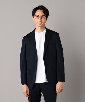 新品未使用 定価47300円 コムサメン ジャケット チャコールグレー Sサイズ セットアップ対応】綿混ダンボールニット ジャケット（47-25JK02