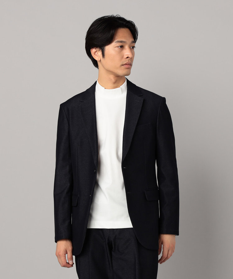 コムサメン デニムジャケット ブラック Mサイズ trim_fce_item68c26e8b9d718.jpg