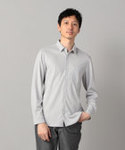 和歌山編み 千鳥柄ジャージー キーボードシャツ（07-19IM04-205