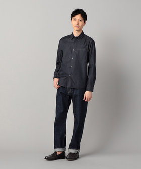 岡山産 反応染色コンパクトヤーン デニムシャツ（07-19IM05-205