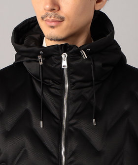 【新品、未使用】COMME CA MEN シームレスダウンブルゾン シームレスダウン フード ブルゾン（47-21DI03-204