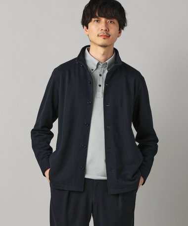 和紙カノコ スタンドカラーブルゾン
