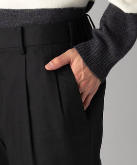 コットンツイル タックパンツ（07-25PI21-204）｜コムサメン（COMME CA