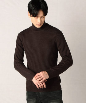 リブ・ニット】タートルネック（07-34KE08-203）｜コムサメン