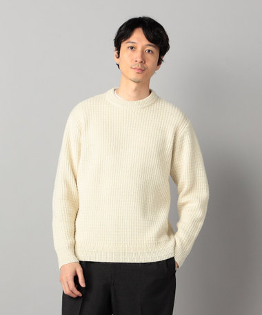 ベビーアルパカ ワッフルニット（07-34KM05-205）｜コムサメン（COMME