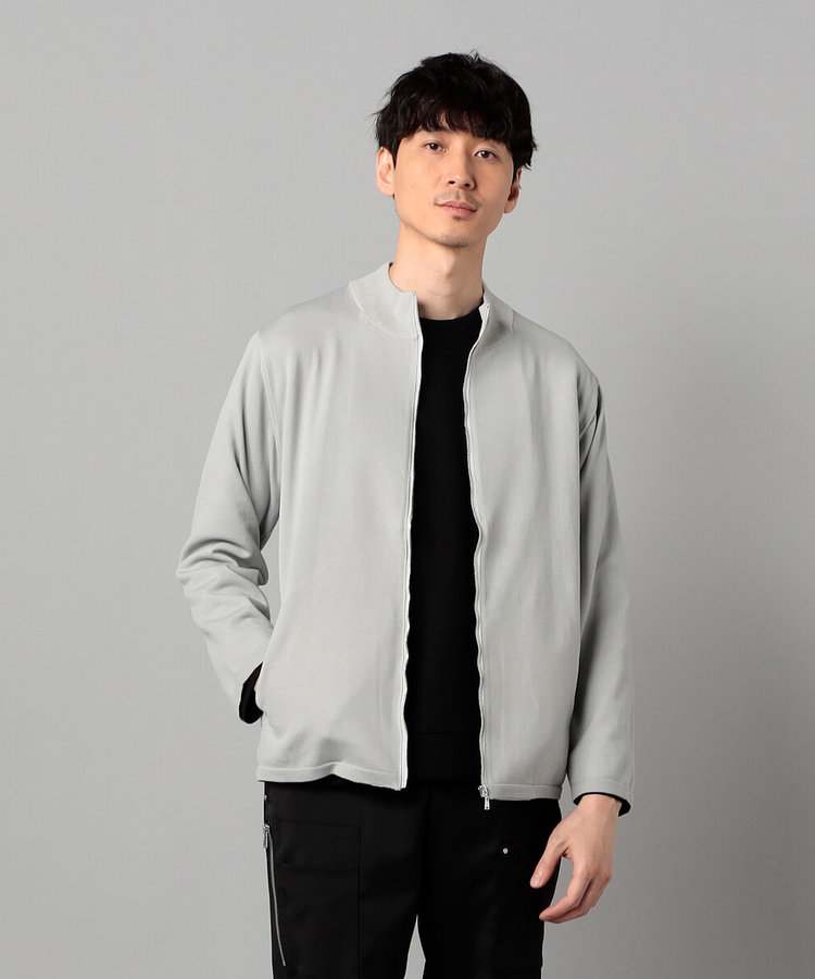 スタンドネック ジップニット（07-39KK02-205）｜コムサメン（COMME CA