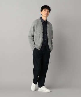 アルパカシャギー カーディガン（07-39KM07-205）｜コムサメン（COMME