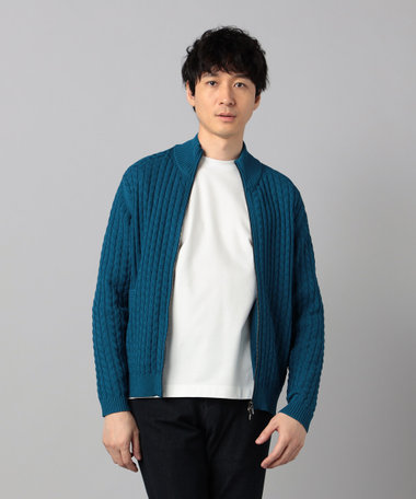 リンクスジャカード ドライバーズニット