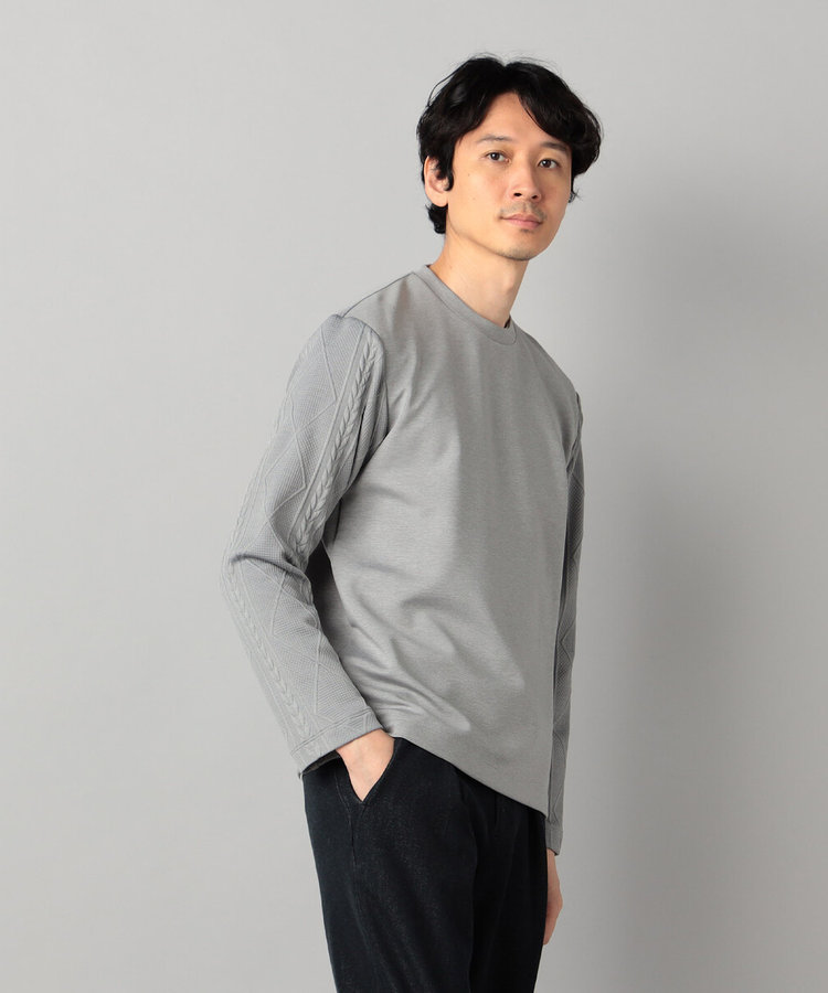 ダウンファブリック クルーネックプルオーバー（07-40CM13-205