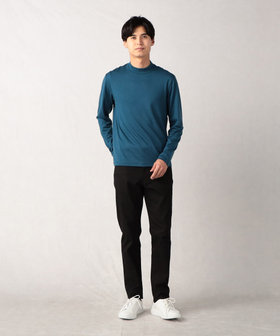 【ウォッシャブルウール】 モックネック長袖Tシャツ COMME CA MEN｜【COMME CA MEN】【ウォッシャブルウール