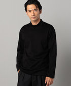 シーアイランドコットンスムース シルケットモックネックTシャツ（07