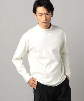 シーアイランドコットンスムース シルケットモックネックTシャツ（07-40TI05-204）｜COMME CA MEN（コムサ・メン）｜COMME  CA MEN（コムサ・メン）｜MEN（メン）｜公式通販｜【冬セール開催中】ファイブフォックス オンラインストア（FIVE FOXes ONLINE  STORE）