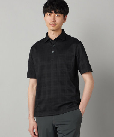 〔IL PRINCIPE〕ジャージー カッタウェイポロシャツ