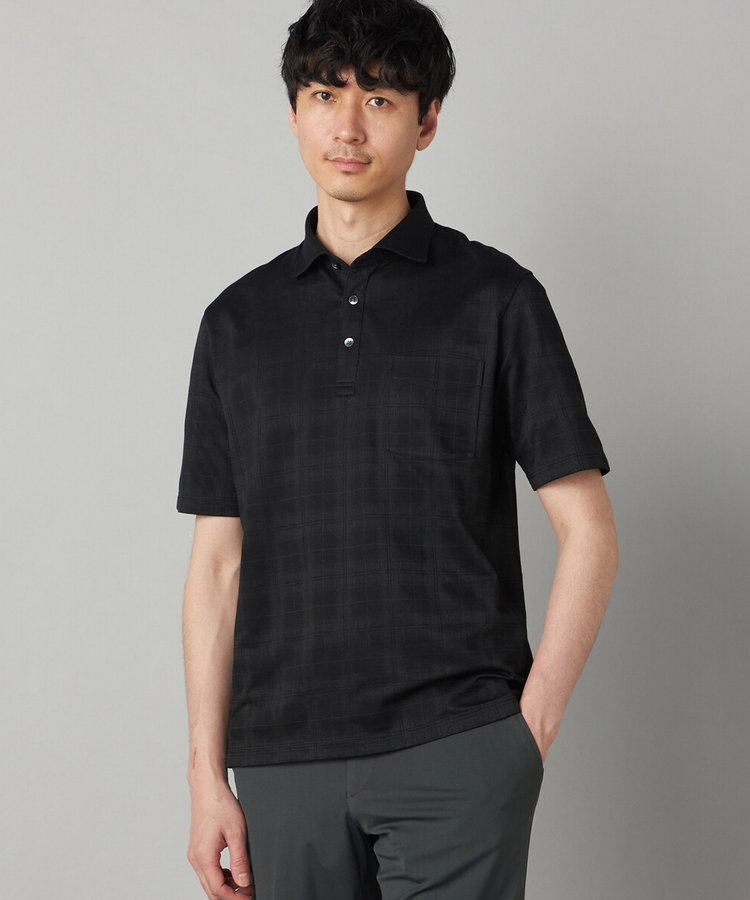 〔IL PRINCIPE〕ジャージー カッタウェイポロシャツ