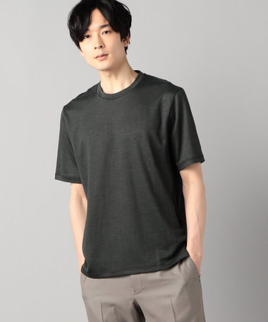 麻プレーティングジャージー Tシャツ（07-42TG03-204）｜COMME CA MEN（コムサ・メン）｜COMME CA  MEN（コムサ・メン）｜MEN（メン）｜公式通販｜ファイブフォックス オンラインストア（FIVE FOXes ONLINE STORE）