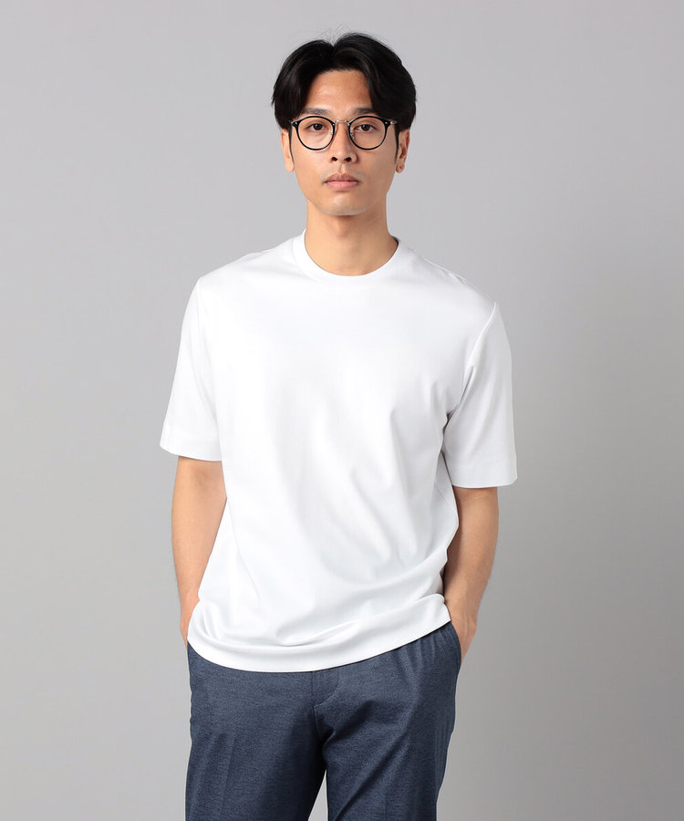 シルキースムースジャケ Tシャツ（07-42TM01-205）｜コムサメン（COMME